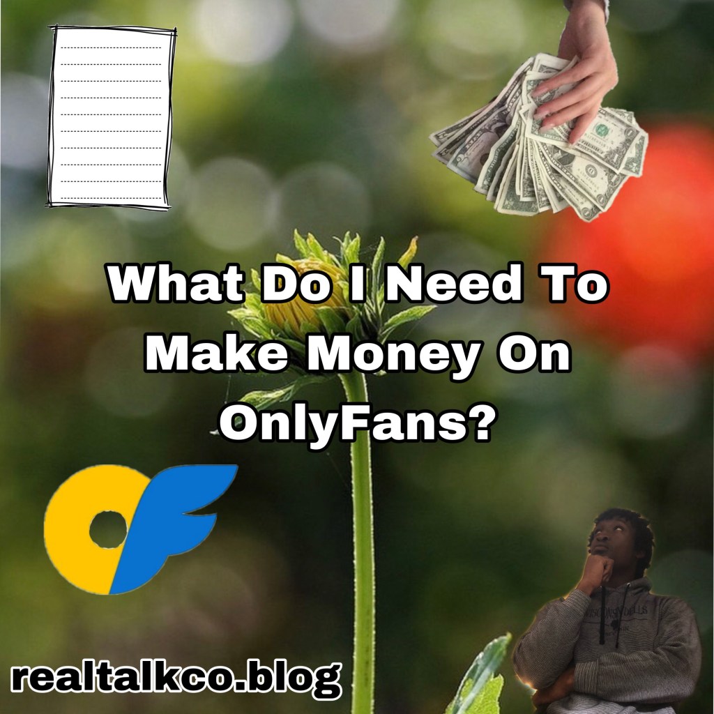 What Do I Need To Make Money On OnlyFans? (4 Points&nbsp;Explained)